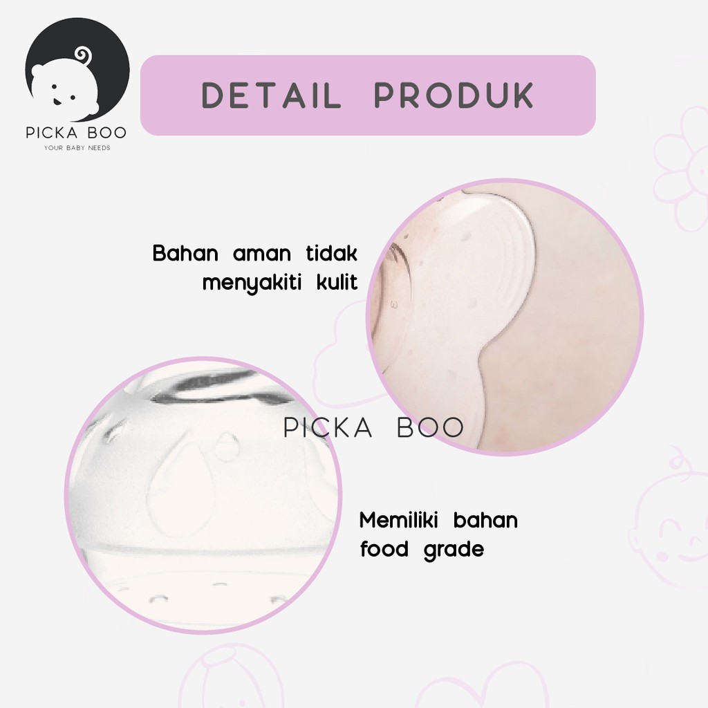 PICKA BOO Nipple Cover Protector Pelindung Puting Ibu ASI Menyusui Melindungi Gigitan Bayi