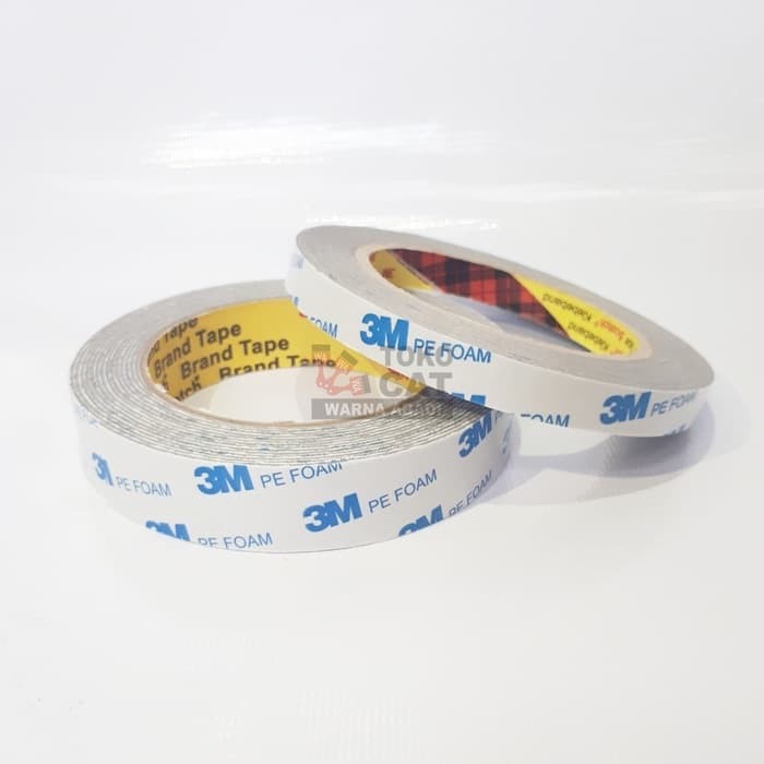 

PERTUKANGAN TAPE & SEALANT PEREKAT ISOLASI BOLAK-BALIK - DOUBLE TAPE 3M KECIL