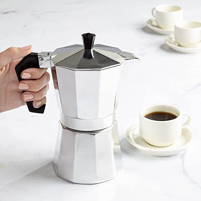 Moka Pot Coffee Maker - Moka Pot Espresso 1 cup, 3 cup, 6 cup, 9 cup-7