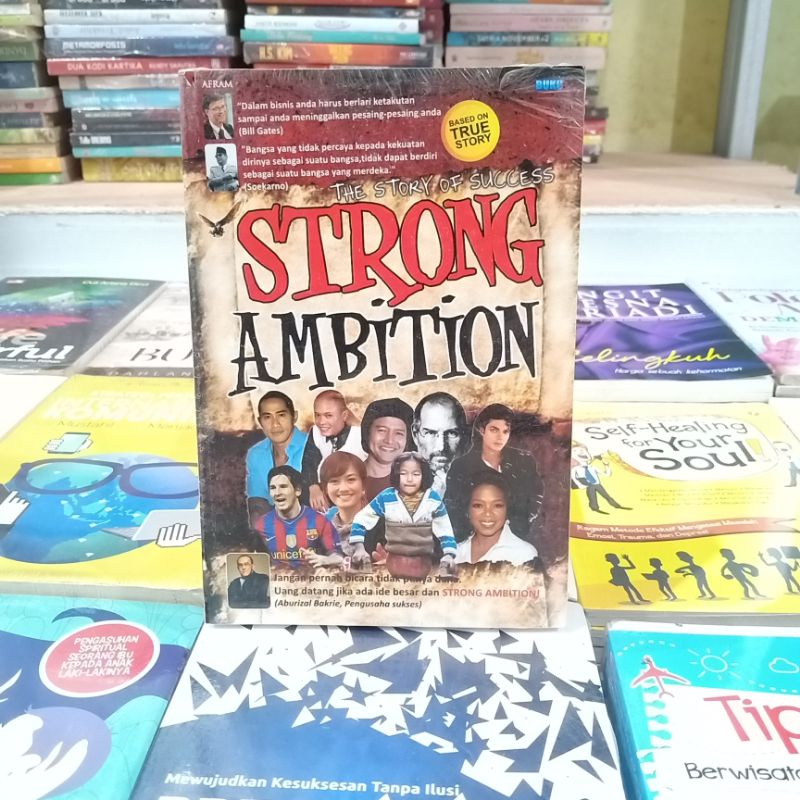 obral Buku bacaan motivasi murah // inspirasi // pengembangan diri // bisnis // investasi // self healing // kesehatan // kecantikan // enterpreneur // undang undang // narkotika // tradisi ruwatan // consuming//-Strong ambition
