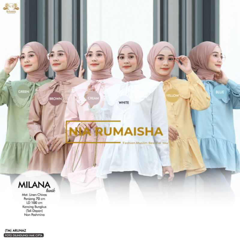 Milana tunik ori naura