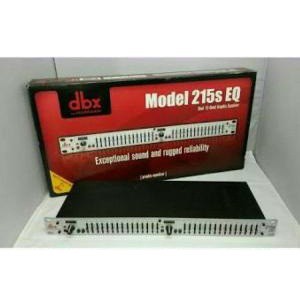 Equalizer DBX 215s ( 2 x 15 Channel ) Silver