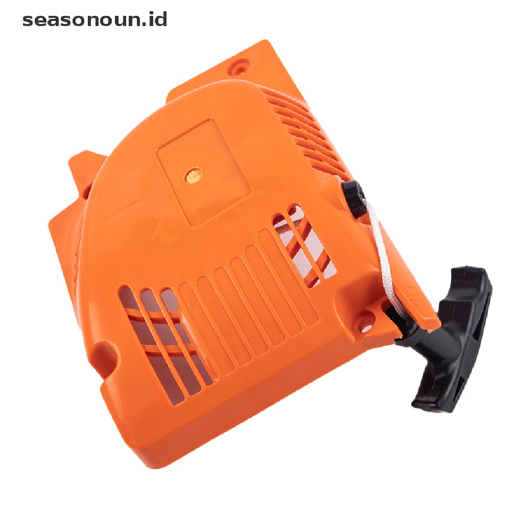 Recoil Pull Start Starter Warna Merah Untuk 45 / 52 / 58cc Tarubertech Kiam Sherwood Sanli