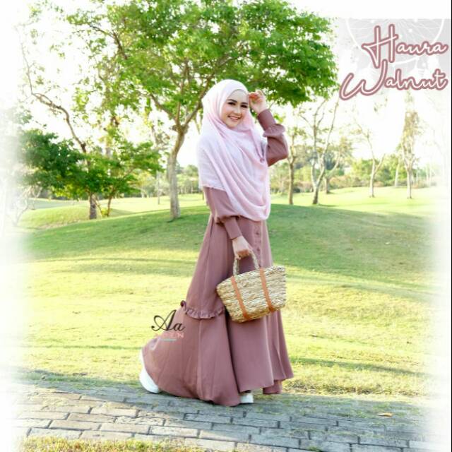 Haura Dress Only Walnut original Aden