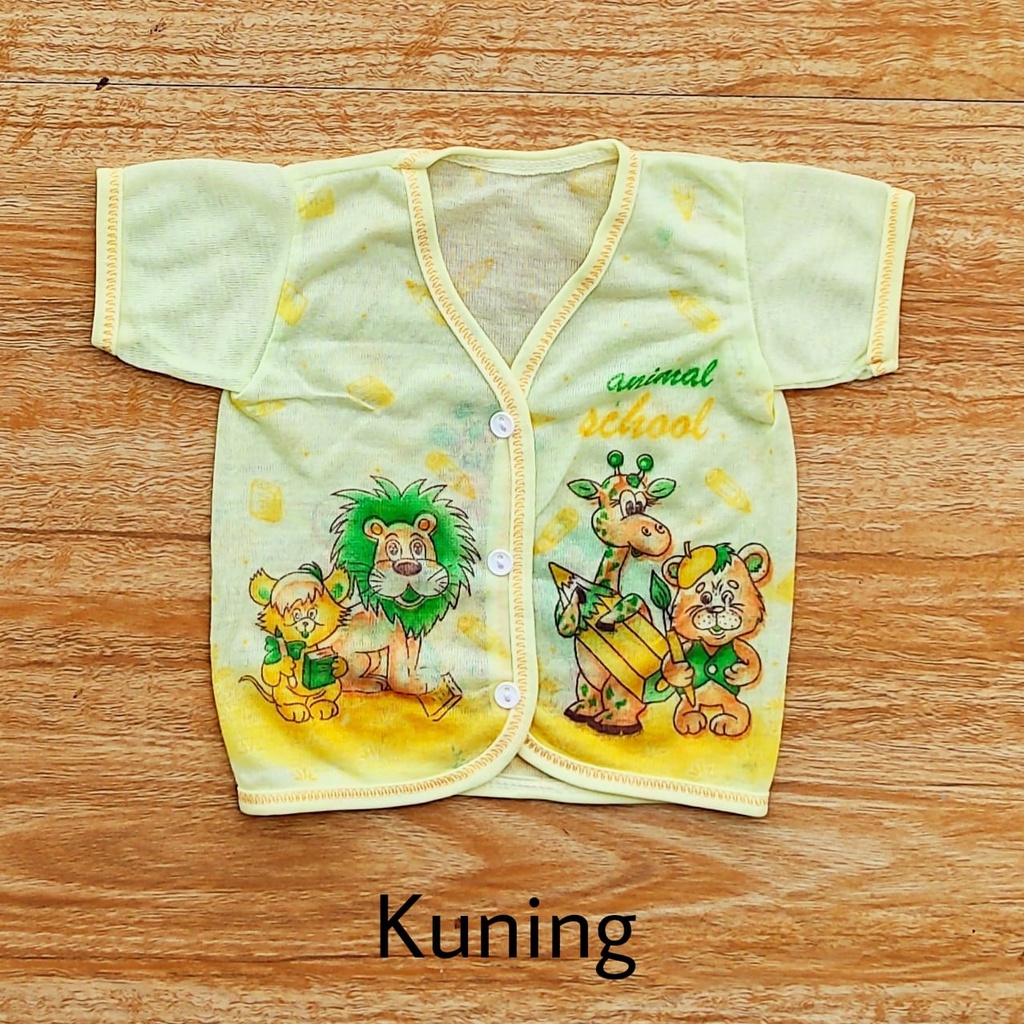 Baju bayi pendek WARNA perlengkapan bayi lahir