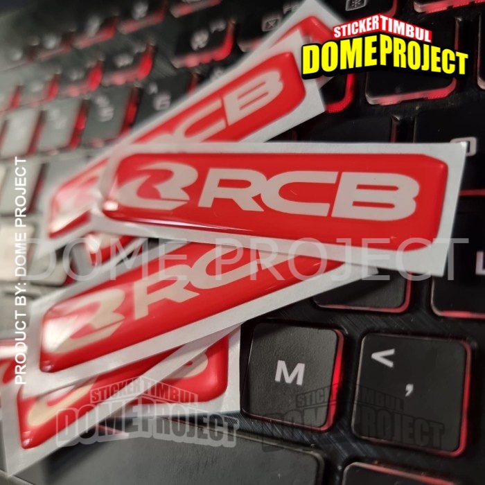 STIKER MOTOR HONDA EMBLEM TIMBUL ESP 3D LOGO RCB VARIO BEAT SCOOPY PCX AKSESORIS AESTHETIC KEREN