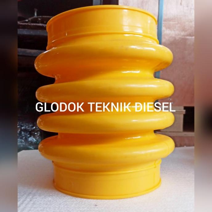 KARET SPIRAL BELLOW STAMPER KUDA / BELLOW KARET STAMPER KUDA .