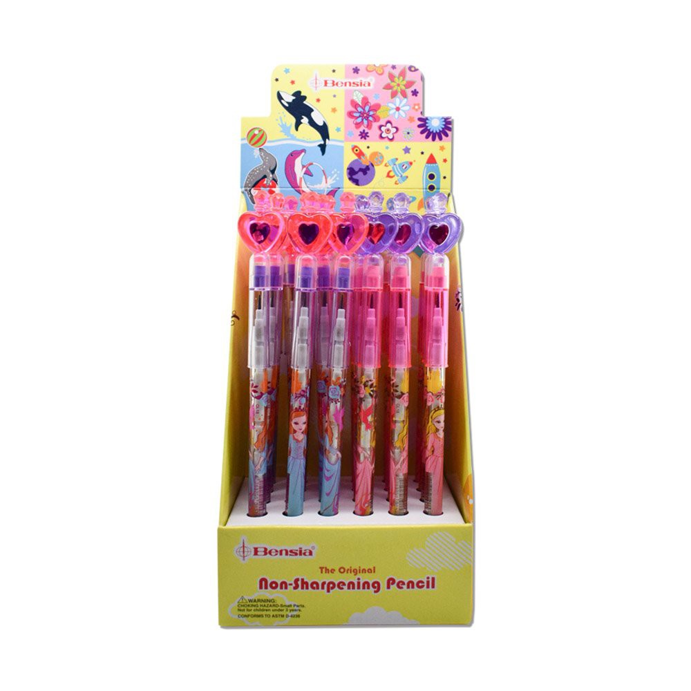 

Produk Unggulan Bensia Pensil Susun Motif Princess Isi 24 pc - PARD Q4 HOT SALE