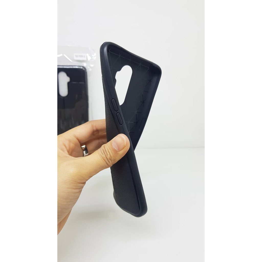 Auto Focus Realme X2 Pro 6.5 inch Leather Soft Case OPPO RENO ACE 6.5 AUTOFOCUS Motif Kulit Jeruk