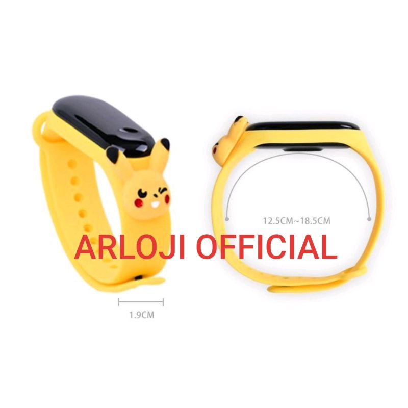 Gelang  Jam tangan LED anak karakter lucu