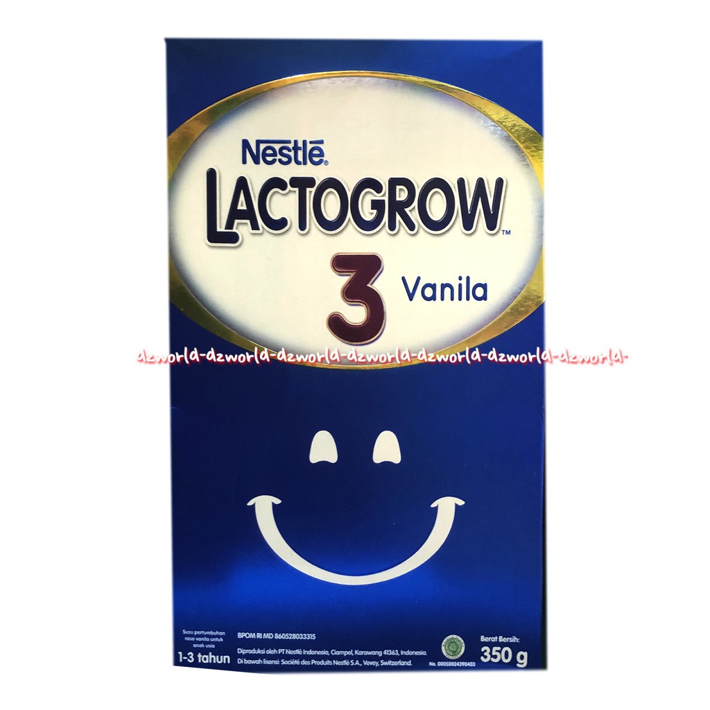 Nestle lactogrow 3 Susu Formula 350gr 1-3tahun lactogen 3 Happy nutri