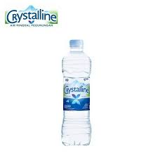 Crystalin Air Minum Mineral Botol 600ml 1 Dus Isi 24