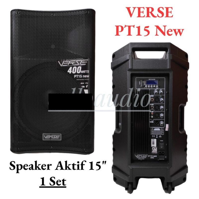 Speaker Aktif 15 Inch VERSE PT 15 NEW Original TERBAIK