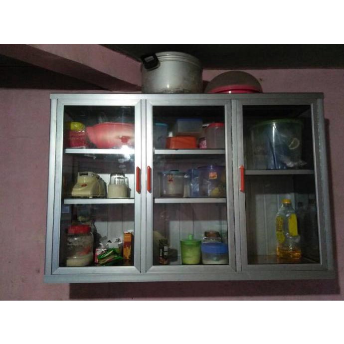kios.lucinda - lemari gantung, kitchen set, lemari alumunium, etalase, rak piring
