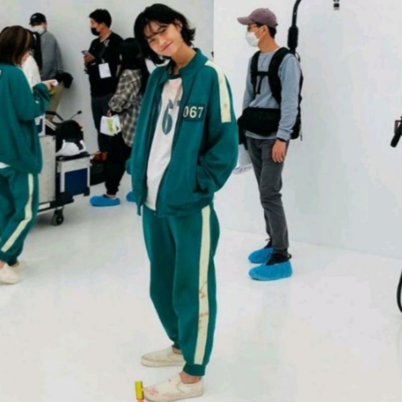 JAKET 067 SQUID GAME / Ntflix /Korean Drama /Pemain Nomer 067 /Jaket Korea Drama/ Style Korea Jacket