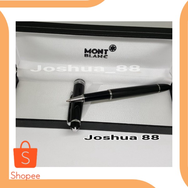 

Jual Ballpoint pulpen Montblanc Meisterstruck Black silver premium mewah f Murah