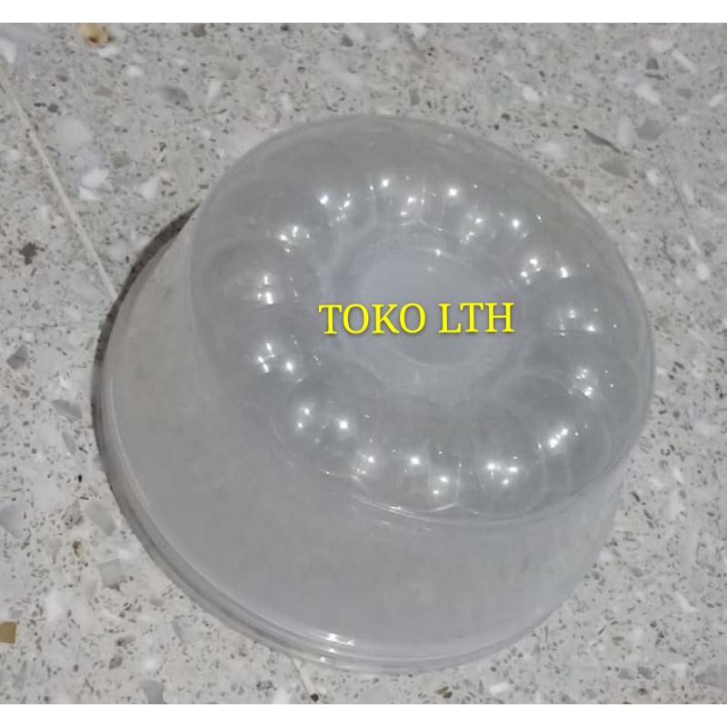 LOYANG AGAR PLASTIK KECIL 13 cm/ CETAKAN PUDING / TEMPAT AGAR AGAR