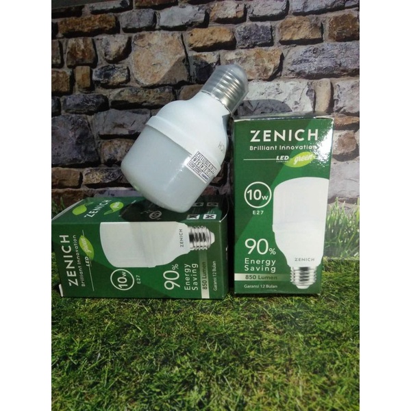 Lampu LED T-Bulb Zenich 10w