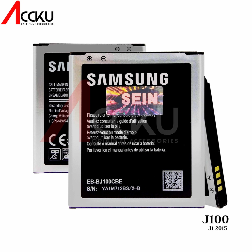 BATERAI SAMSUNG GALAXY J100  BATTERY SAMSUNG J1 PERTAMA J100 EB-BJ100CBE ORIGINAL 100%