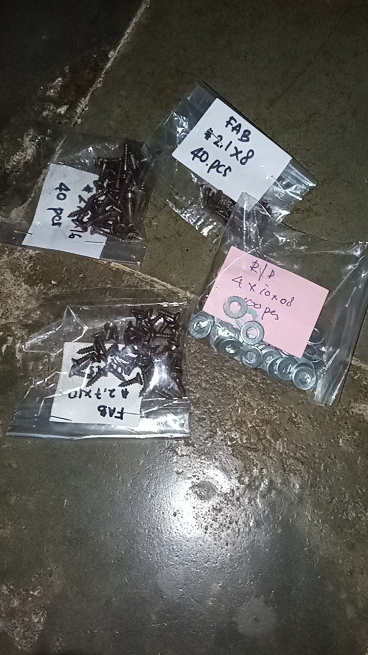 Sekrup Kayu Sekrup Bingkai Skrup Kecil M2.7 X 10 Mm - 10 Pcs