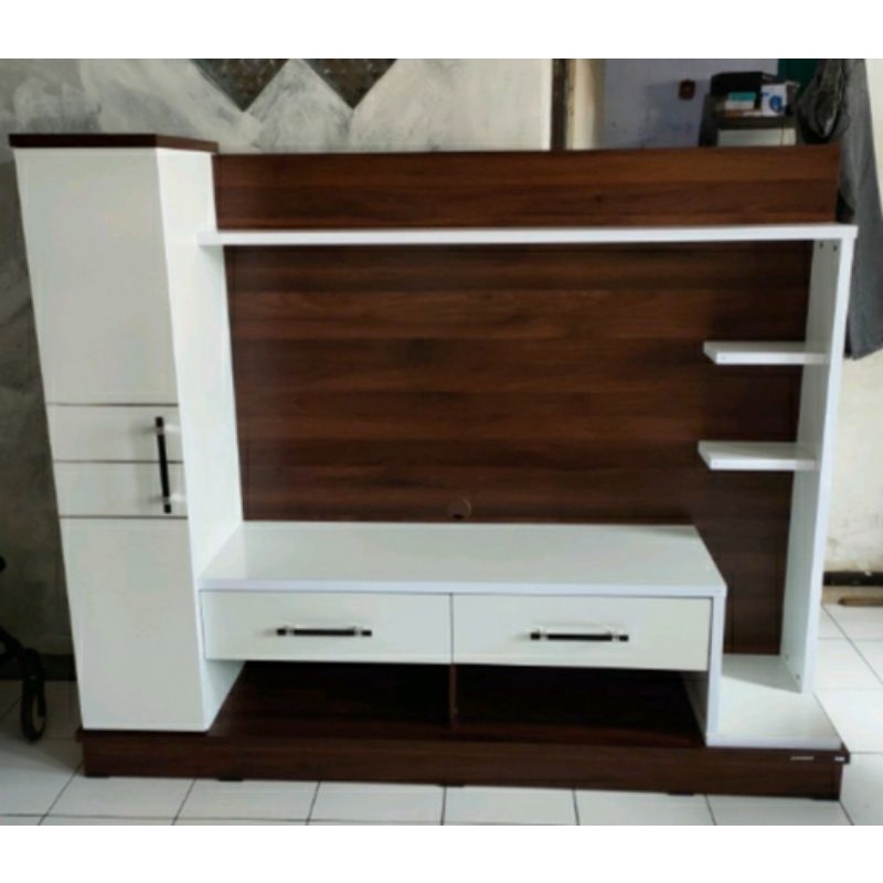 meja tv / bufet tv / lemari tv / backdrop tv /