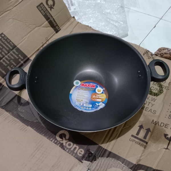 Maxim VAL30WOK Wajan Penggorengan Valentino Wok 30 cm Fry pan