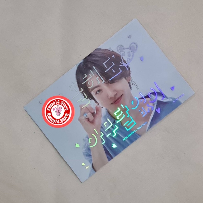 BTS - POSTCARD JUNGKOOK SG20 SEASSON GREATING 2020