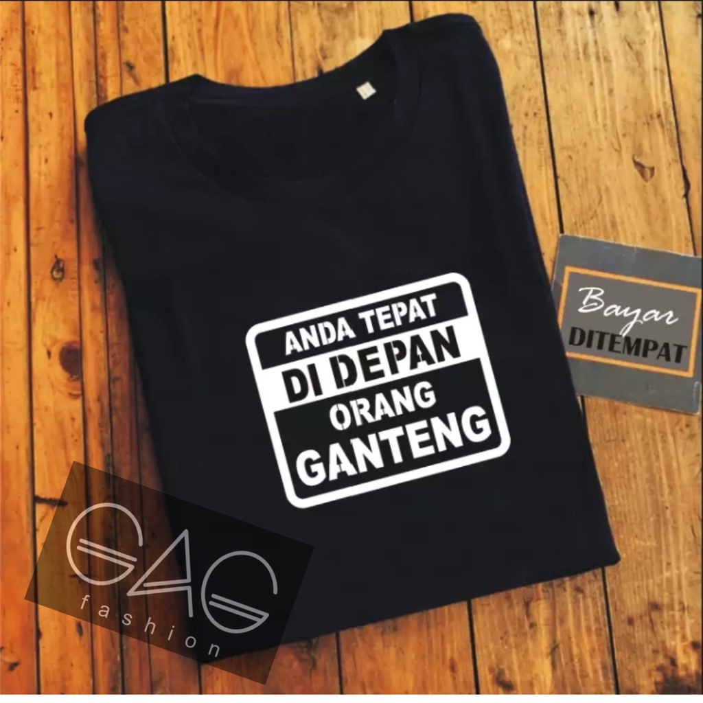 Kaos Distro Kata Kata Simpel Untuk Pria/Kaos Distro Bandung Gag Fashion/Kaos T-Shirt Distro Untuk Pr
