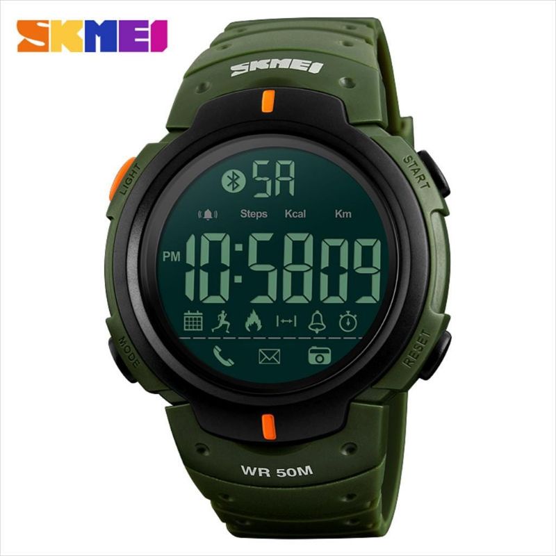 JAM TANGAN SKMEI 1301 OUTDOOR JAM TANGAN PRIA VIRAL BLUETOOTH