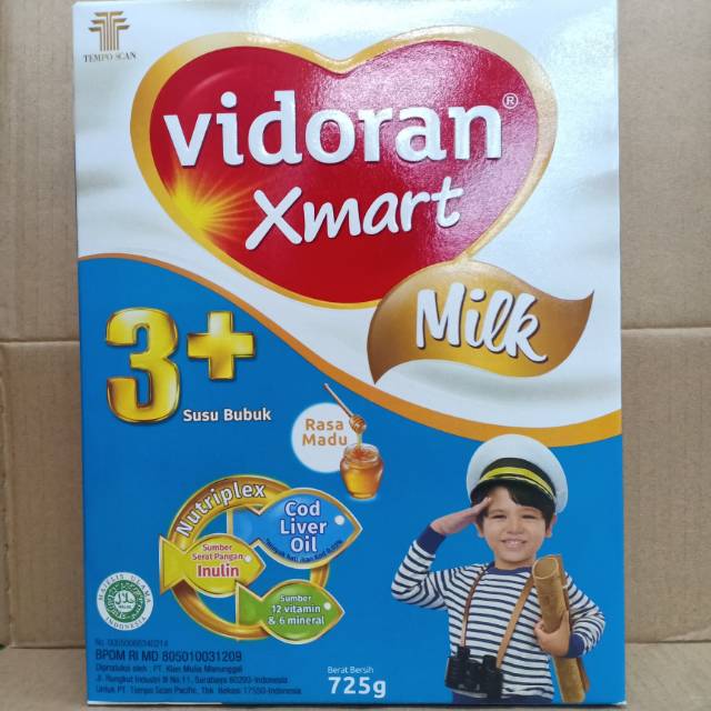 

VIDORAN XMART 3 PLUS MADU 725g