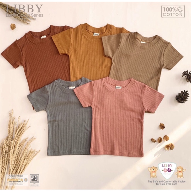 Libby Tshirt Easy Shirt - Atasan Anak / Baju Anak 1 Pcs