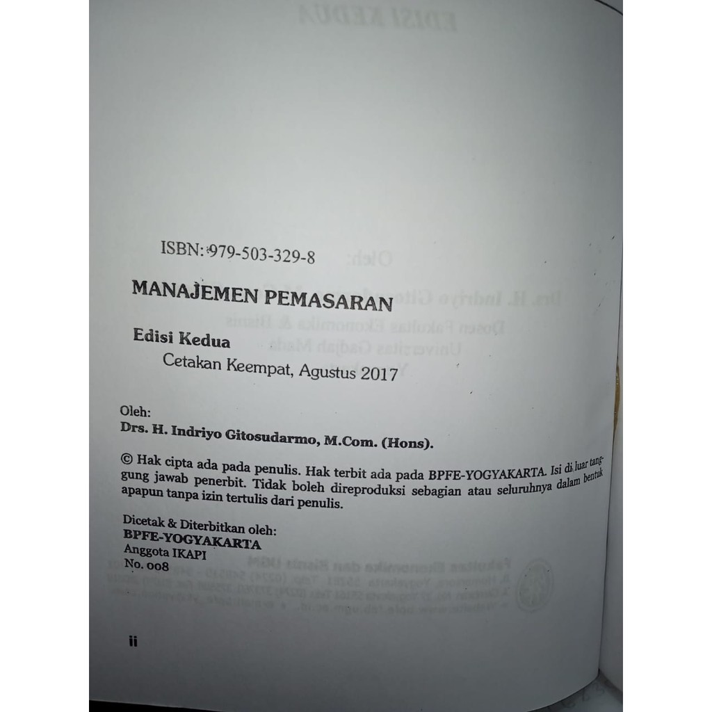 Manajemen Pemasaran - Indriyo Gitosudarmo-4