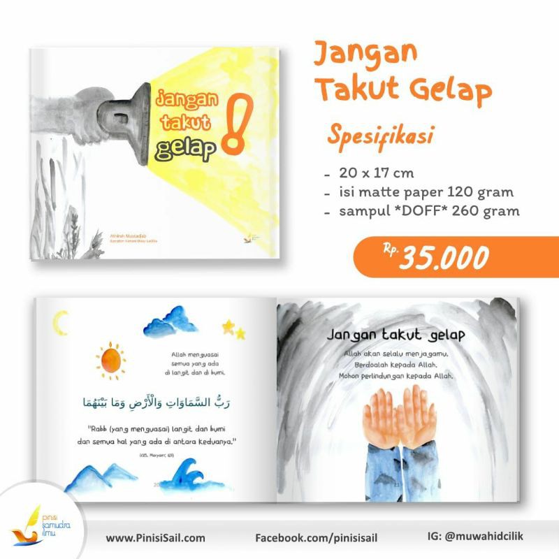 Buku Anak Jangan Takut Gelap Shopee Indonesia