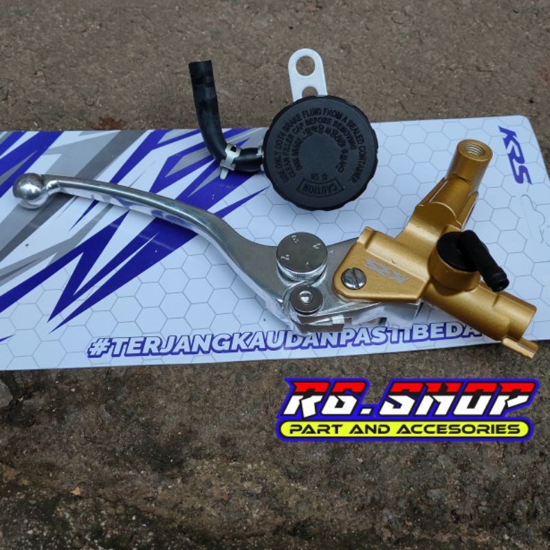 master rem kanan KRS racing gold model HRC NX4 original taiwan universal ninja 150 r/rr, RX king