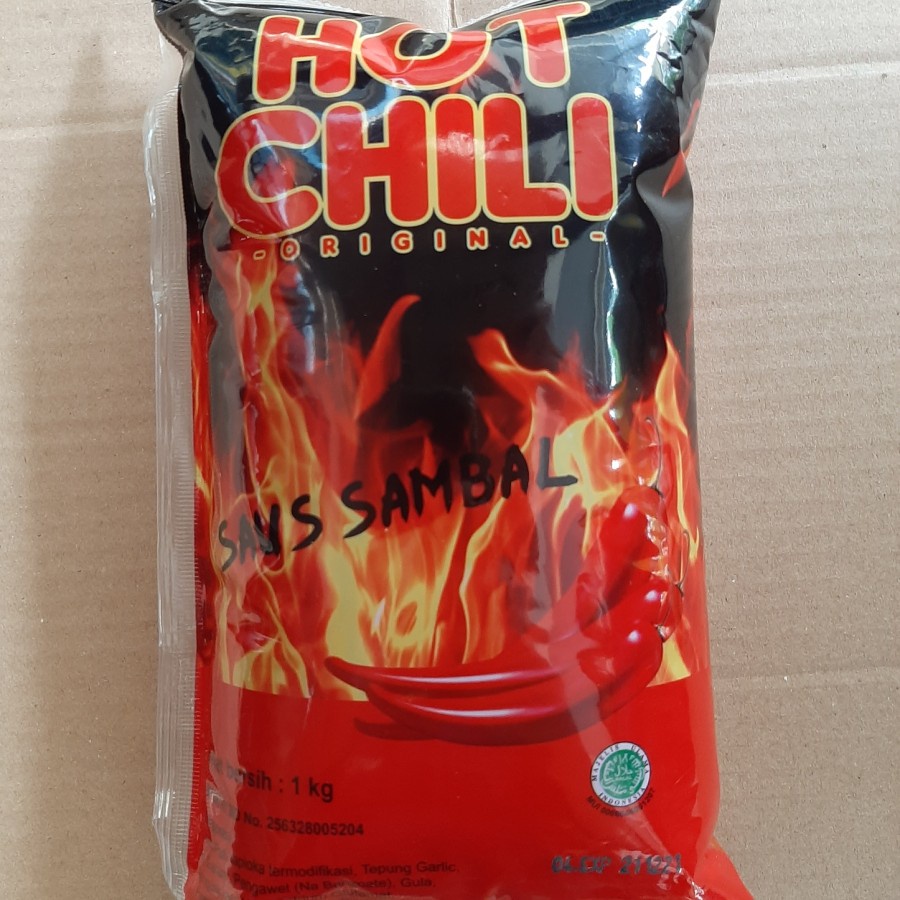 

Hot Chili Pouch Saos Sambal 1kg