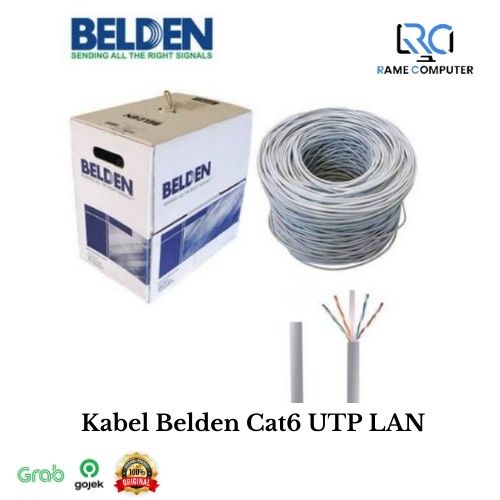 Kabel Belden Cat6e UTP LAN CAT6 ORIGINAL 305 METER