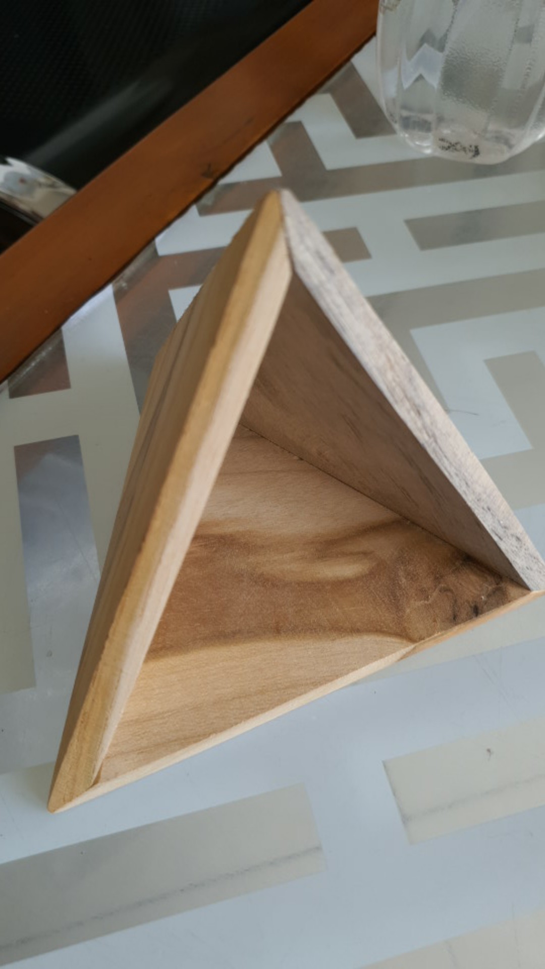 Ready 10cm Cetakan Bakcang Kuecang Kayu Jati 10cm Tanpa Alas