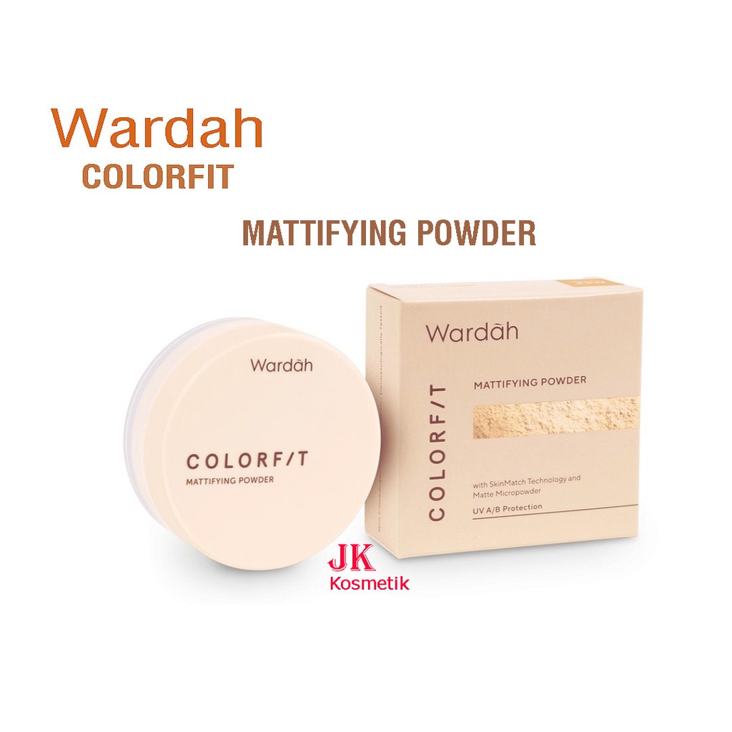 Wardah Colorfit Bedak Tabur Mattifying Powder