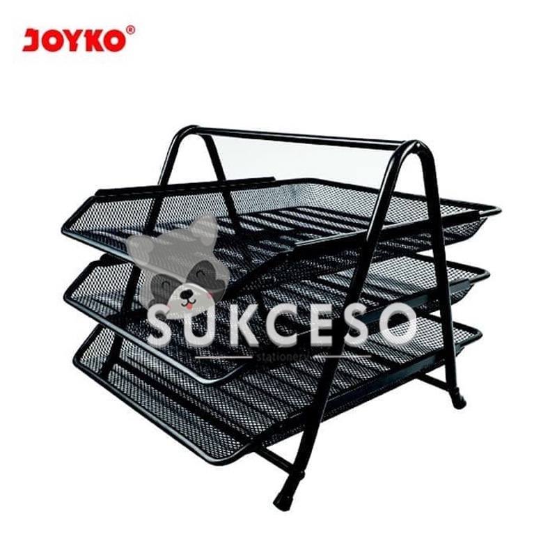 

Joyko Document Tray DT-25 Document Tray / Rak Wadah Dokumen Surat 3 Tier Tingkat Murah