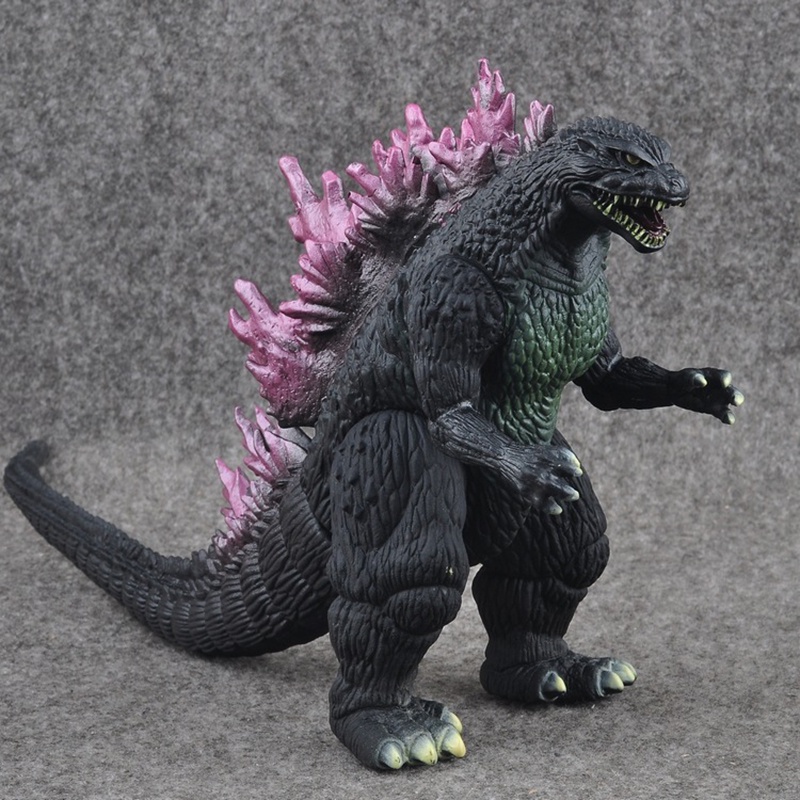 Mainan Action Figure Model Anime Godzilla Burning Godzilla Ukuran 17CM Sendi Bergerak