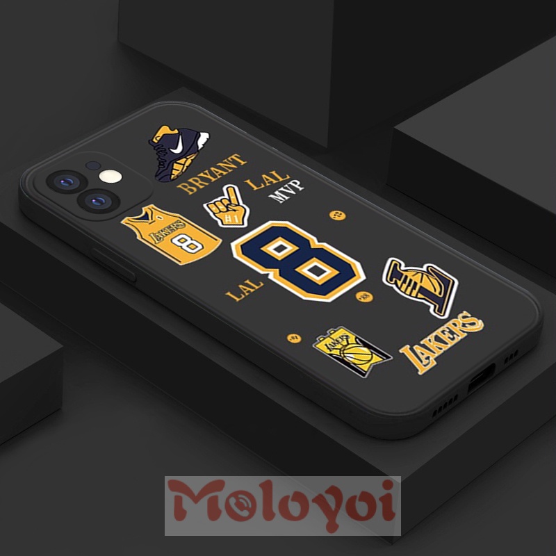 Casing Tpu Xiaomi Redmi 10 9 9a 9t 9c Nfc Poco X3 Pro Nfc M3 Redmi Note 10 10s 10pro Max Note9 Note8 N.B.A Lakers