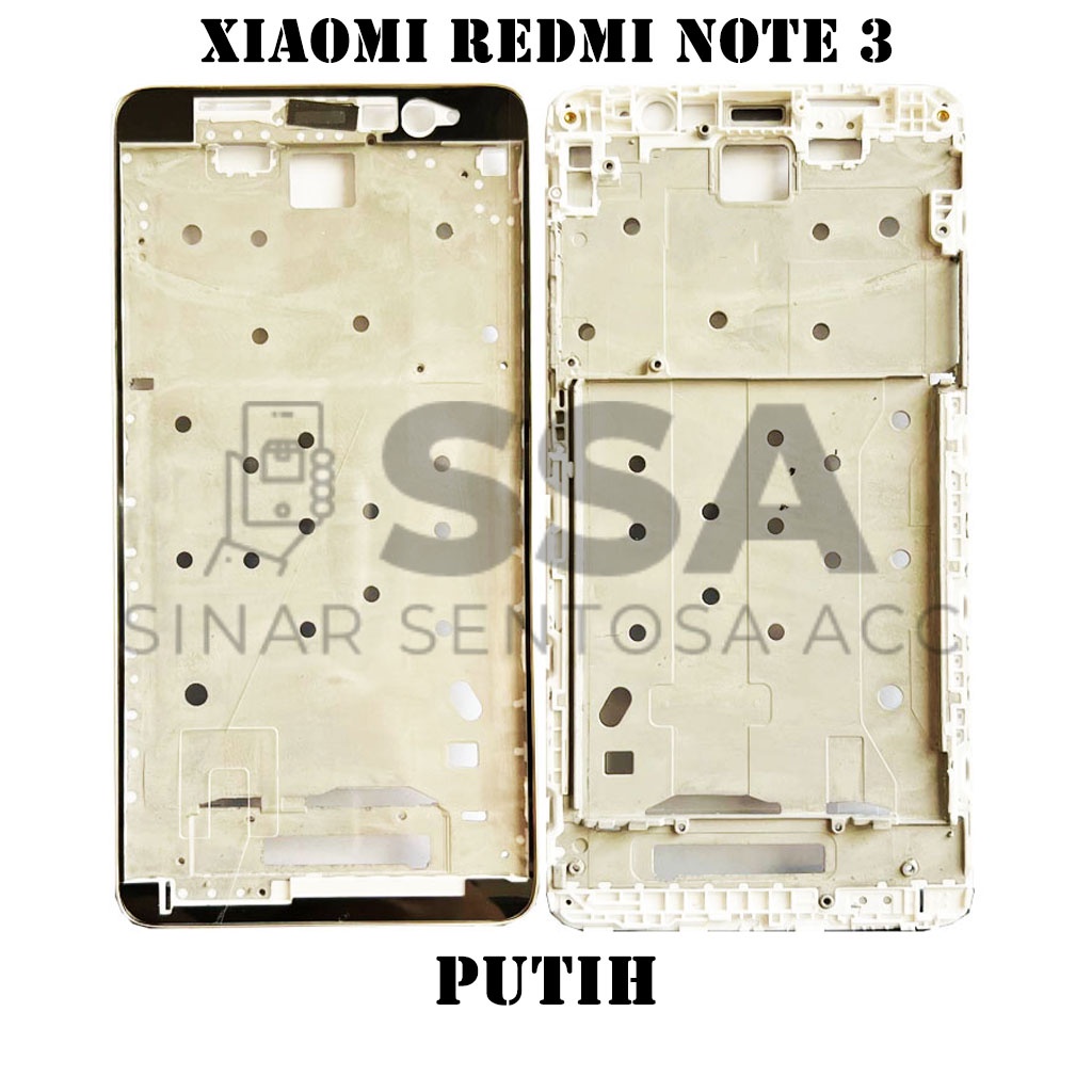 Tulang Tengah Middle Frame LCD Xiaomi Redmi Note 3 Original 100% Tulang Casing Bezel Bezzel Bazel Handphone HP Ori Original Awet Murah Note3