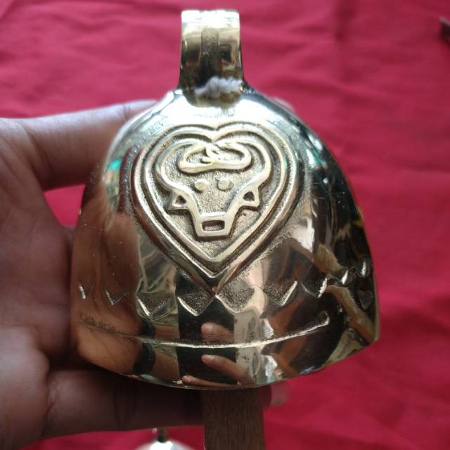 Klontong sapi/lonceng antik 8 cm