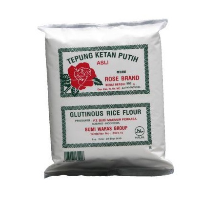 

Tepung Ketan Rose Brand 500 Gram