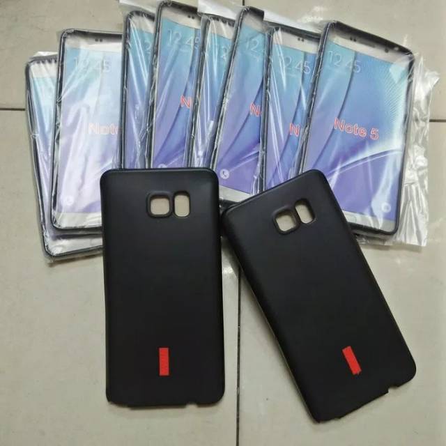 Silikon softcase capdase samsung note 5