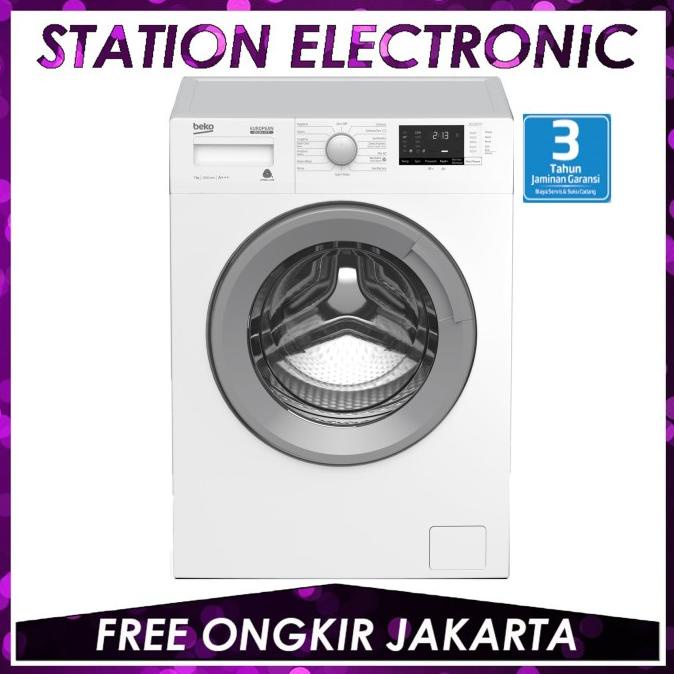 BEKO WCV 7612 X / WCV7612X Mesin Cuci Front loading 7 kg, 1200 rpm Termurah