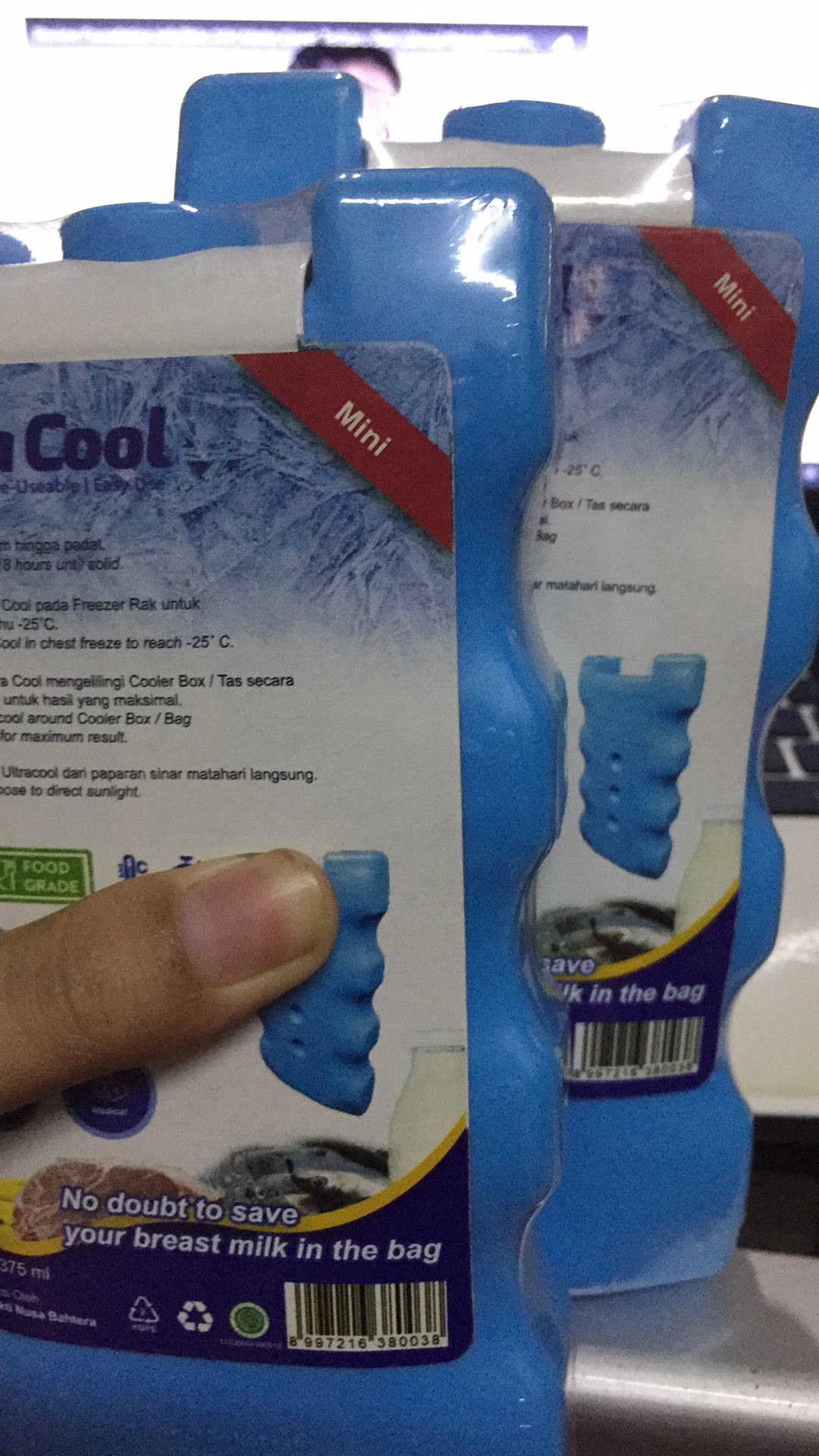 Ultra Cool Ice Pack Mini / Ice Substitute / Pengganti Es Batu