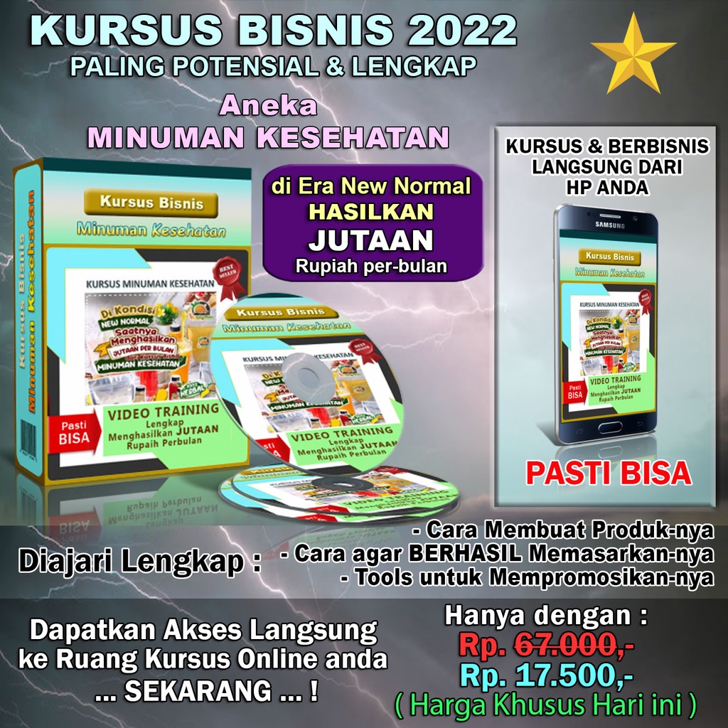 

TRAINING BISNIS KULINER : MINUMAN KESEHATAN