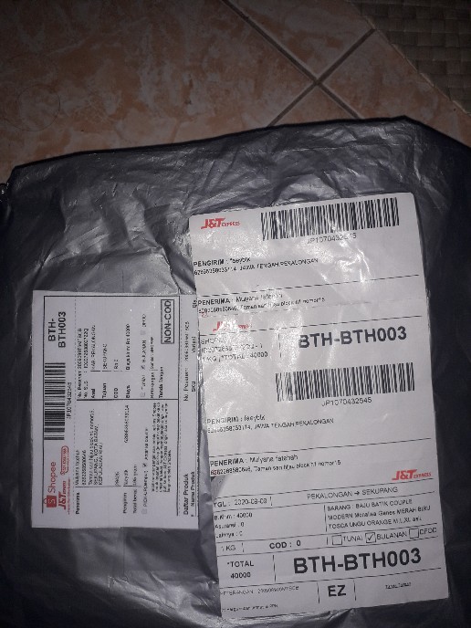 Tey-17 Batik Wanita Asj Sa Hrb026 Kenongo Kemeja Tosca Pendek