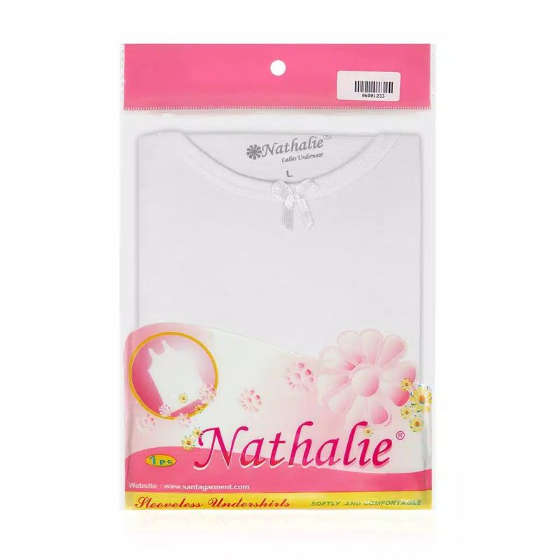 Nathalie  Kaos Dalam Wanita  Katun NTA 0027 Nathalie  Katun Original